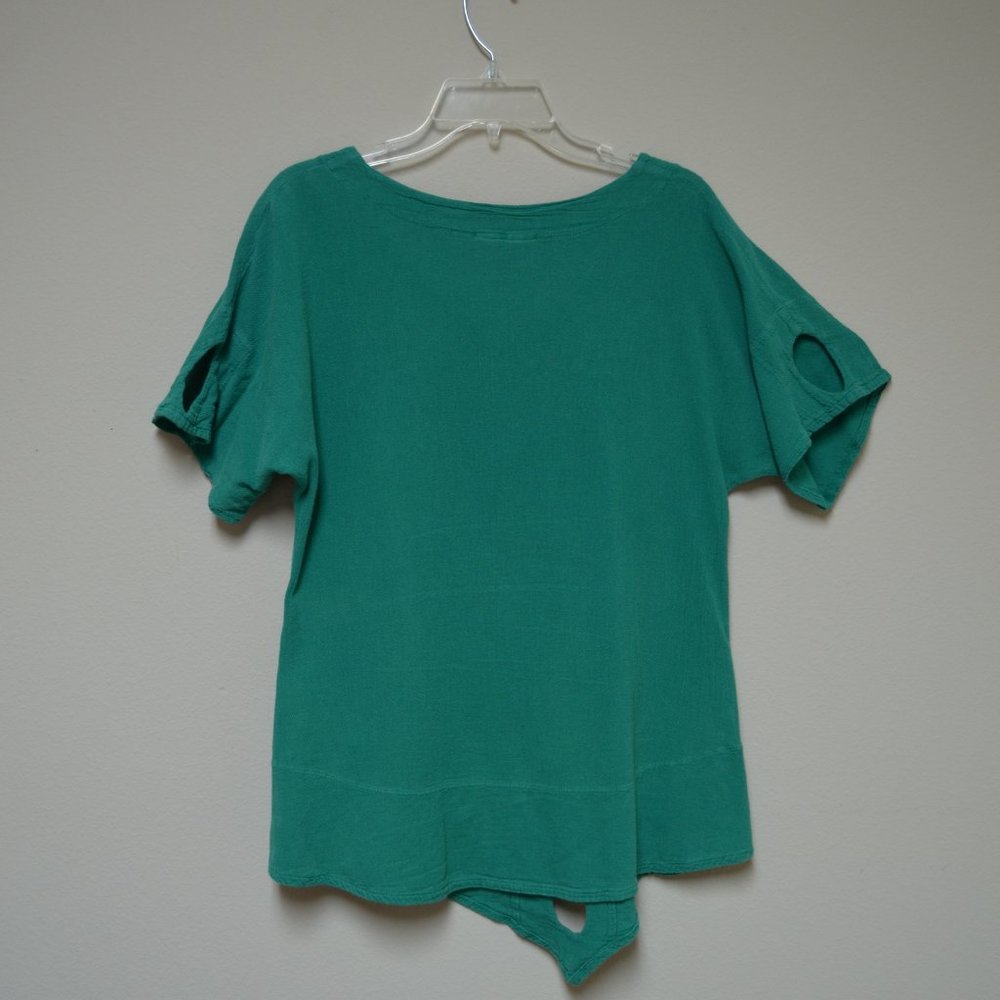 Cottonways Gauze Blouse with Cutouts - Size 1 - Picture 4 of 4